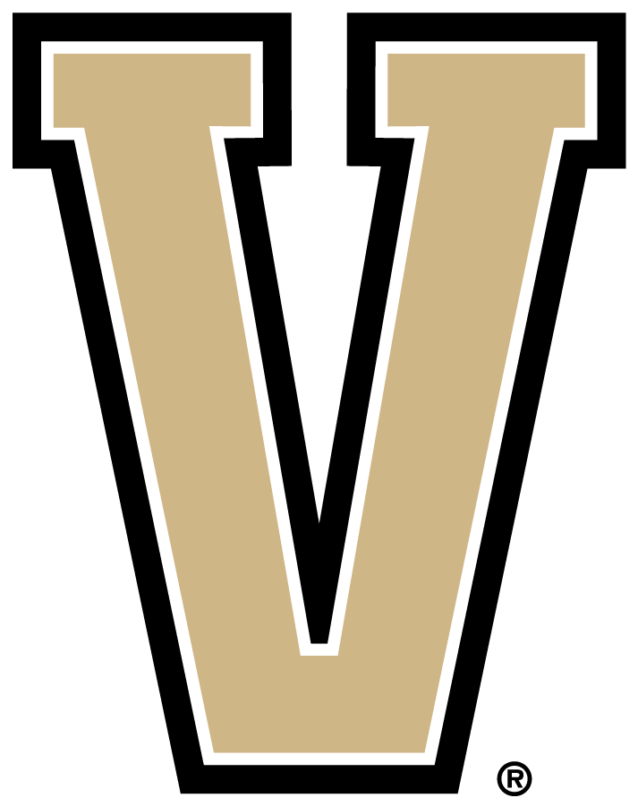 Vanderbilt Commodores 2014-2022 Secondary Logo DIY iron on transfer (heat transfer)